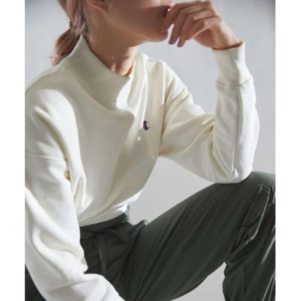 Champion UO Reverse Weave Mock Neck Sweatshirt